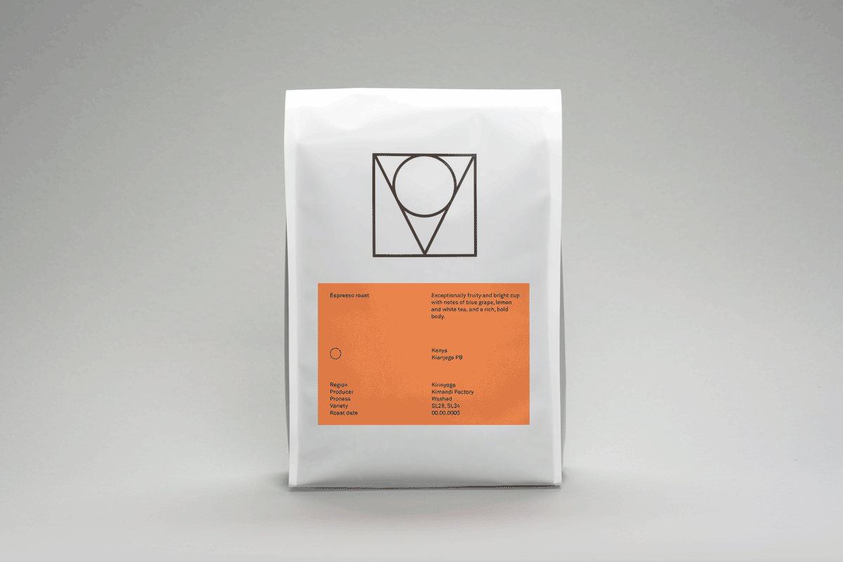 Kenya, Kianjege PB, Washed